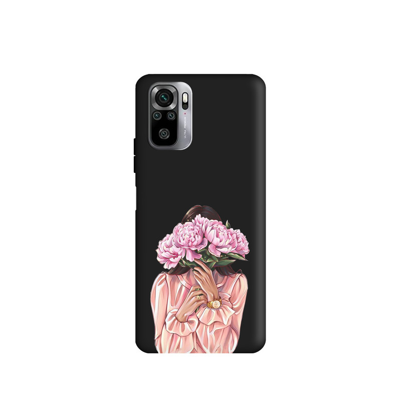کاور طرح دخترانه گل کد u2151 مناسب برای گوشی موبایل شیائومی Redmi Note10 4G / Redmi Note10 Lite