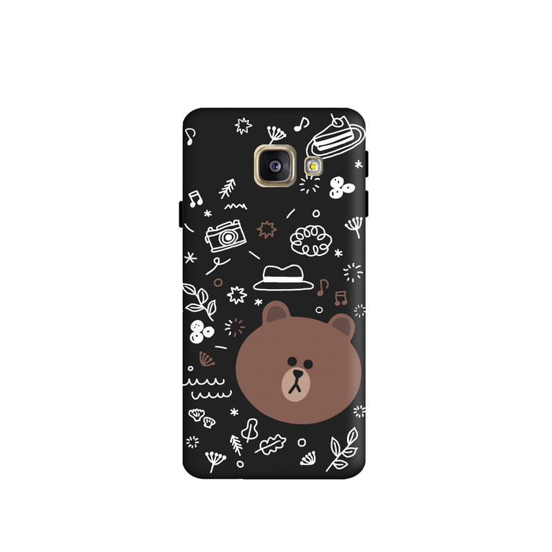 کاور طرح خرس فانتزی لاین کد y1143 مناسب برای گوشی موبایل سامسونگ Galaxy A310 / A3 2016