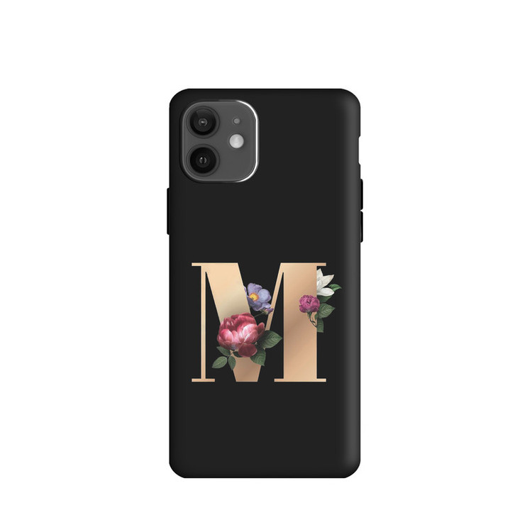 کاور طرح حرف M کد u4414 مناسب برای گوشی موبایل اپل iphone 12pro / 12