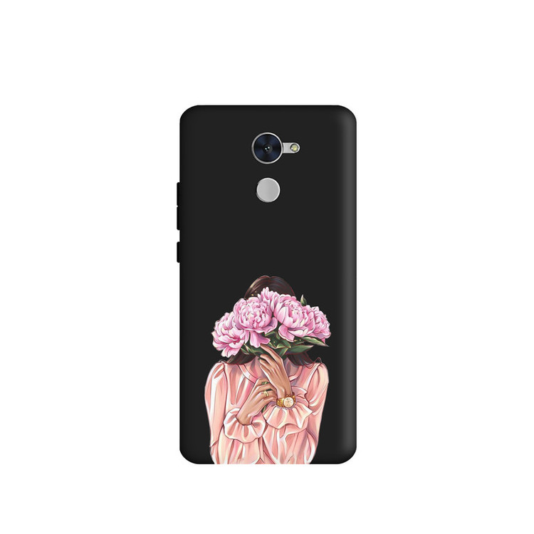 کاور طرح دخترانه گل کد u3952 مناسب برای گوشی موبایل هوآوی Y7 Prime 2017 / Y7 2017