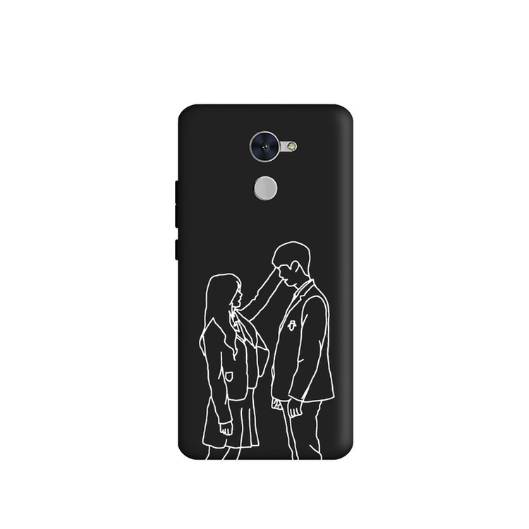 کاور طرح عاشقانه مینیمال کد u3967 مناسب برای گوشی موبایل هوآوی Y7 Prime 2017 / Y7 2017