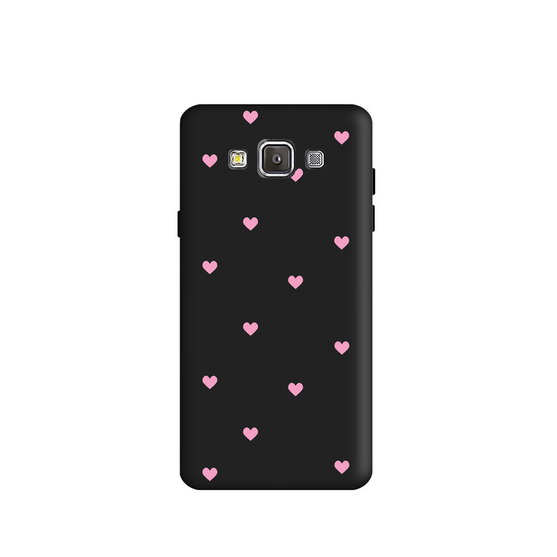 کاور طرح قلب صورتی کد y1489 مناسب برای گوشی موبایل سامسونگ Galaxy A5 2015/A500