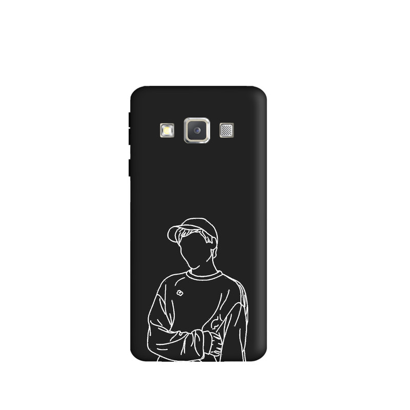 کاور طرح مینیمال پسرانه کد y1732 مناسب برای گوشی موبایل سامسونگ Galaxy A7 2015 / A700