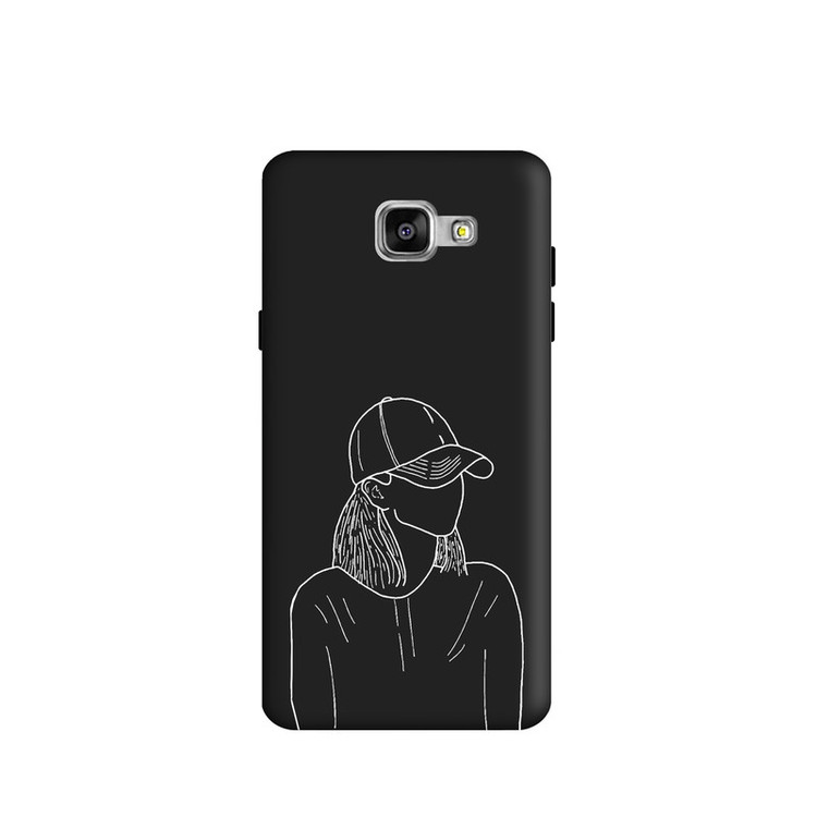 کاور طرح دخترانه مینیمال کدy1567 مناسب برای گوشی موبایل سامسونگ Galaxy A5 2016 / A510