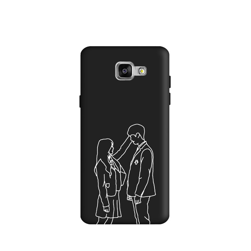 کاور طرح عاشقانه مینیمال کد y1577 مناسب برای گوشی موبایل سامسونگ Galaxy A5 2016 / A510