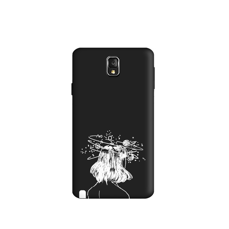 کاور طرح دخترانه مینیمال کد y4301 مناسب برای گوشی موبایل سامسونگ Galaxy note3