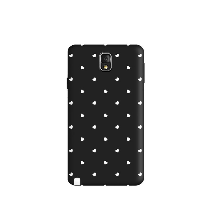 کاور طرح قلب سفید کد y4324 مناسب برای گوشی موبایل سامسونگ Galaxy note3