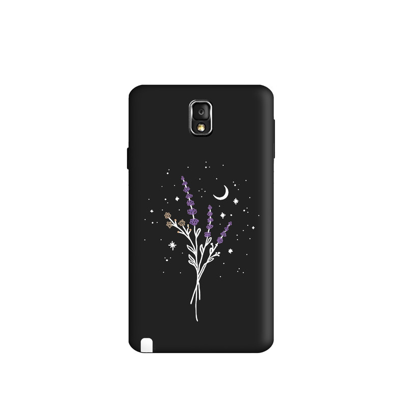 کاور طرح گل مینیمال کد y4340 مناسب برای گوشی موبایل سامسونگ Galaxy note3