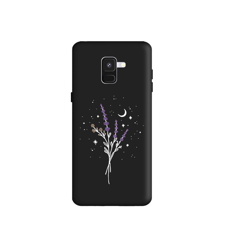 کاور طرح گل مینیمال کد y999 مناسب برای گوشی موبایل سامسونگ Galaxy A8 2018