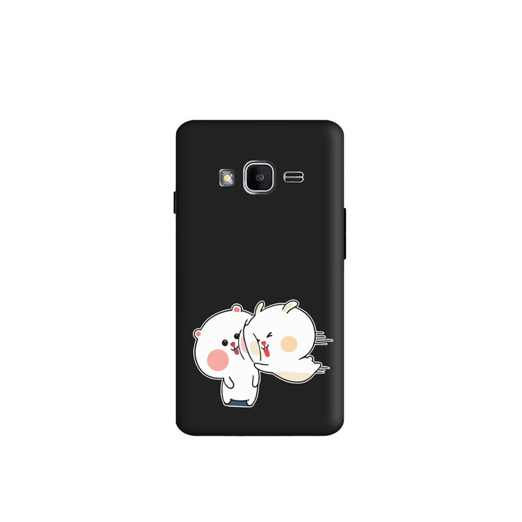 کاور طرح عاشقانه خرگوش کد y4008 مناسب برای گوشی موبایل سامسونگ Galaxy j1miniprime / j106