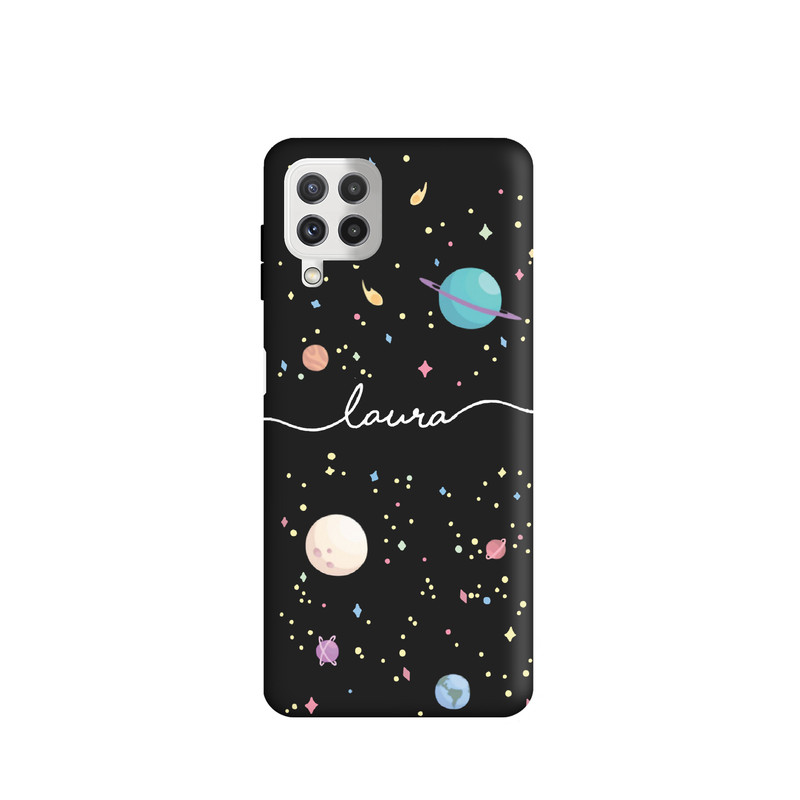 کاورطرح کهکشان مینیمال کد u5385 مناسب برای گوشی موبایل سامسونگ Galaxy M32