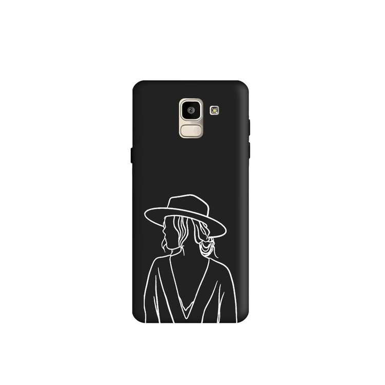 کاور طرح دخترانه مینیمال فانتزی کد y3486 مناسب برای گوشی موبایل سامسونگ Galaxy J6