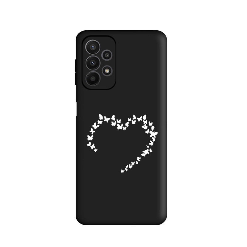 کاور قاب گارد طرح قلب پروانه ای کد s7817 مناسب برای گوشی موبایل سامسونگ Galaxy A33