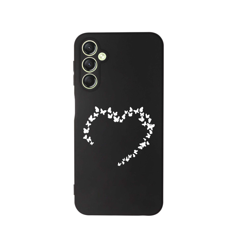 کاور قاب گارد طرح قلب پروانه ای کد s7857 مناسب برای گوشی موبایل سامسونگ Galaxy A34