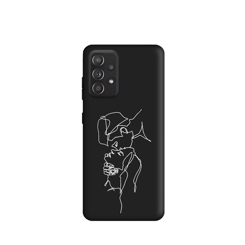 کاور طرح عاشقانه مینیمال کد u5069 مناسب برای گوشی موبایل سامسونگ Galaxy A53