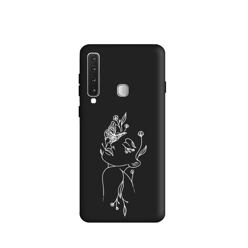 کاور طرح مینیمال دخترانه کد y2224 مناسب برای گوشی موبایل سامسونگ Galaxy a9 2018 / a920