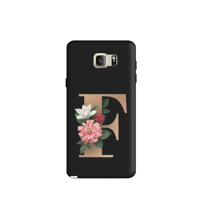 کاور طرح حرف F کد y4478 مناسب برای گوشی موبایل سامسونگ Galaxy note5