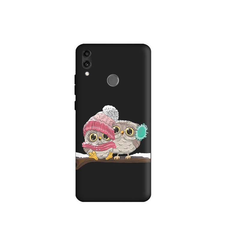کاور طرح دخترانه جغد کد u248 مناسب برای گوشی موبایل هوآوی honor 8C