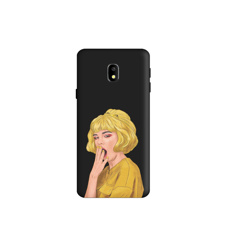 کاور طرح دختر خوابالو کد y3172 مناسب برای گوشی موبایل سامسونگ Galaxy J5pro / j530