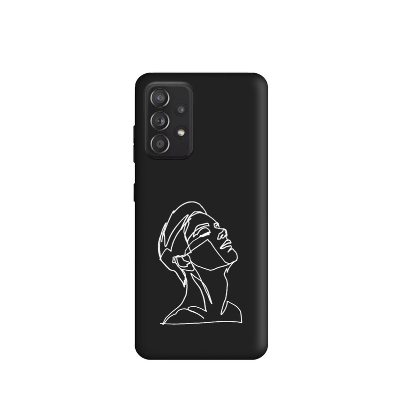 کاورطرح چهره مینیمال پسرانه کدu5031 مناسب برای گوشی موبایل سامسونگ Galaxy A53