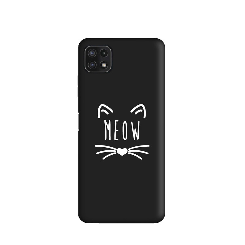 کاور قاب گارد طرح گربه ای کد s8109 مناسب برای گوشی موبایل سامسونگ Galaxy A22 5G