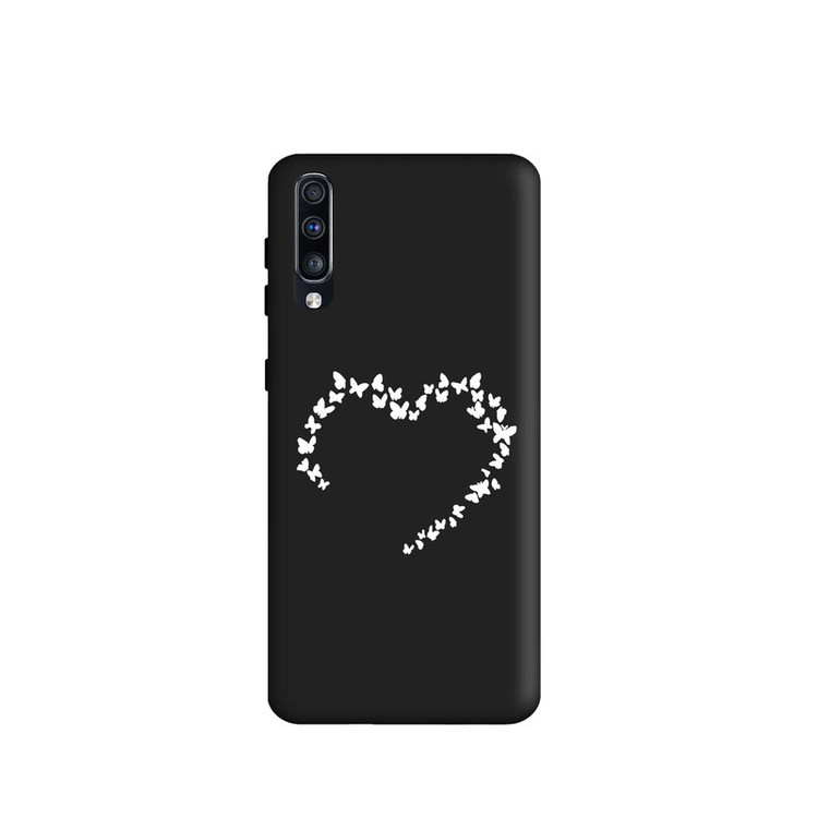 کاور قاب گارد طرح قلب پروانه ای کد s8027 مناسب برای گوشی موبایل سامسونگ Galaxy A30s