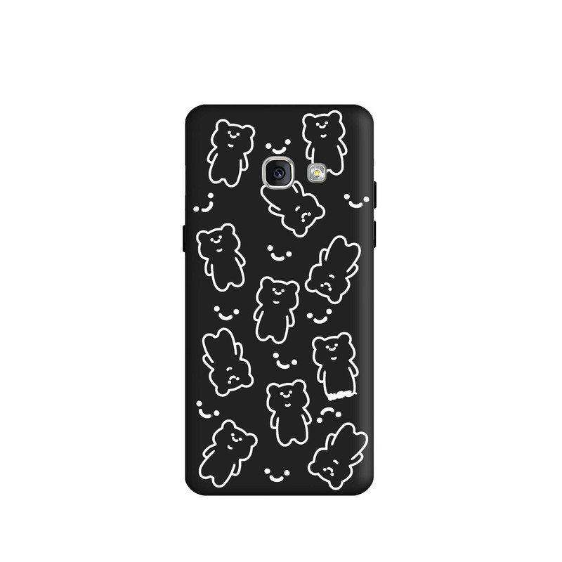 کاور قاب گارد طرح خرسی کد s8224 مناسب برای گوشی موبایل سامسونگ Galaxy A3 2017 / A320