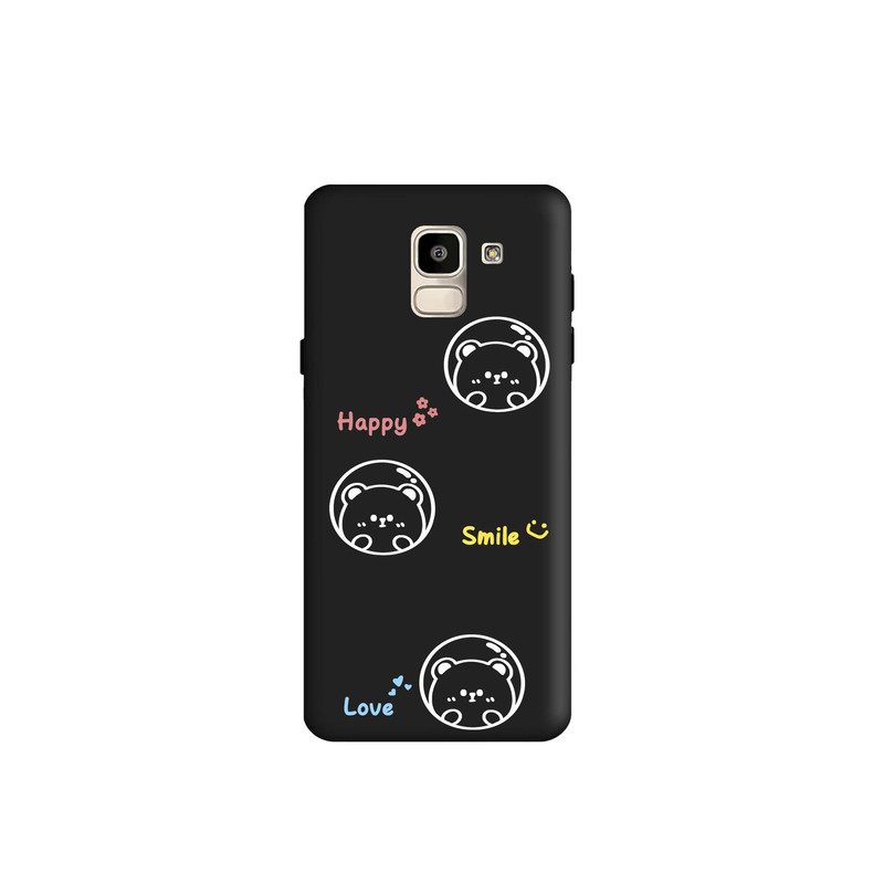 کاور قاب گارد طرح خرسی کد s8215 مناسب برای گوشی موبایل سامسونگ Galaxy A6 2018