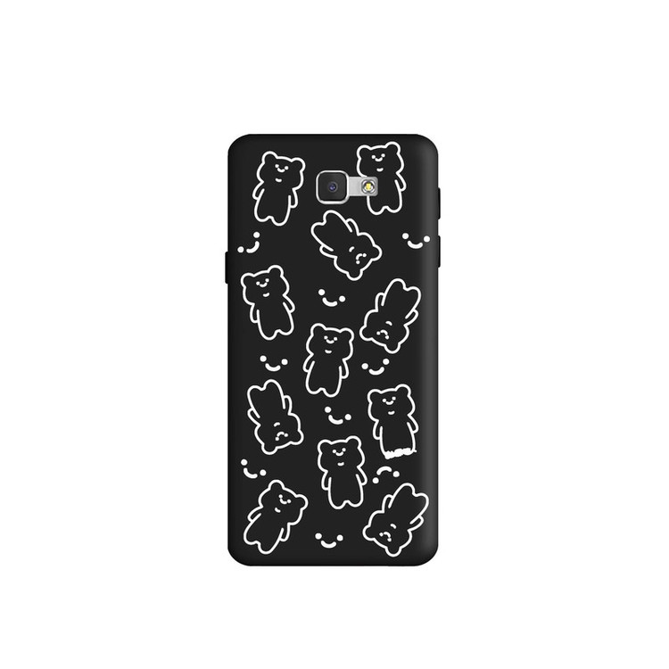 کاور قاب گارد طرح خرسی کد s8264 مناسب برای گوشی موبایل سامسونگ Galaxy C7 Pro