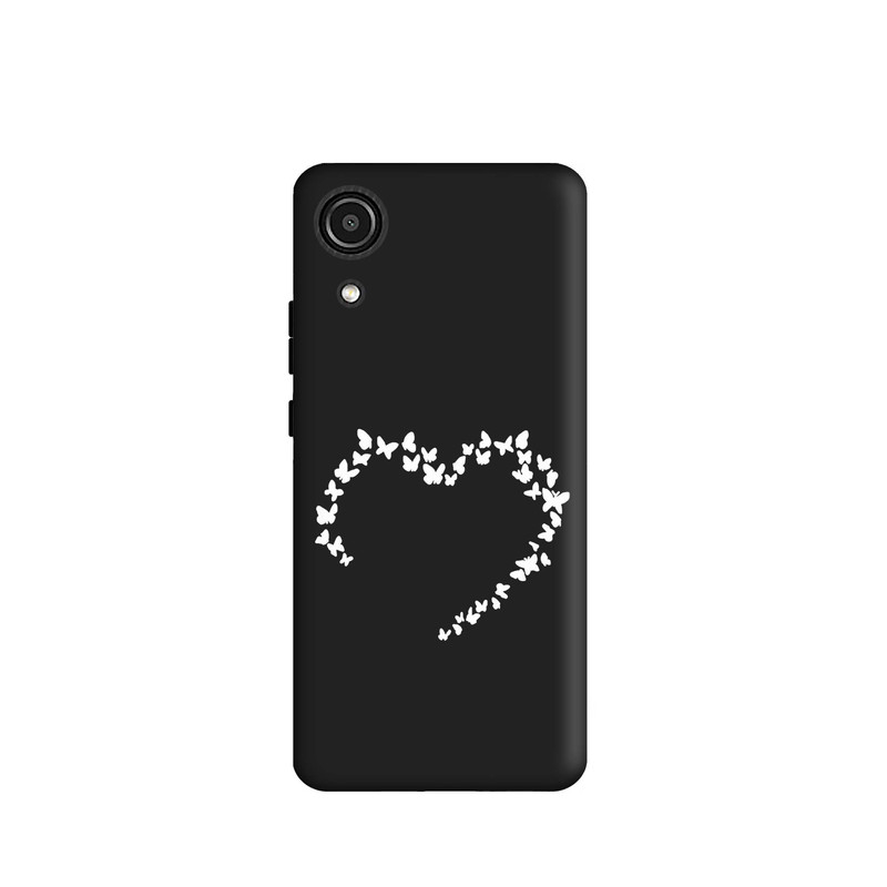 کاور قاب گارد طرح قلب پروانه ای کد s9805 مناسب برای گوشی موبایل سامسونگ Galaxy A03 Core