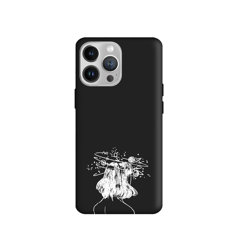 کاور طرح دخترانه مینیمال کد u4855 مناسب برای گوشی موبایل اپل iPhone 13pro