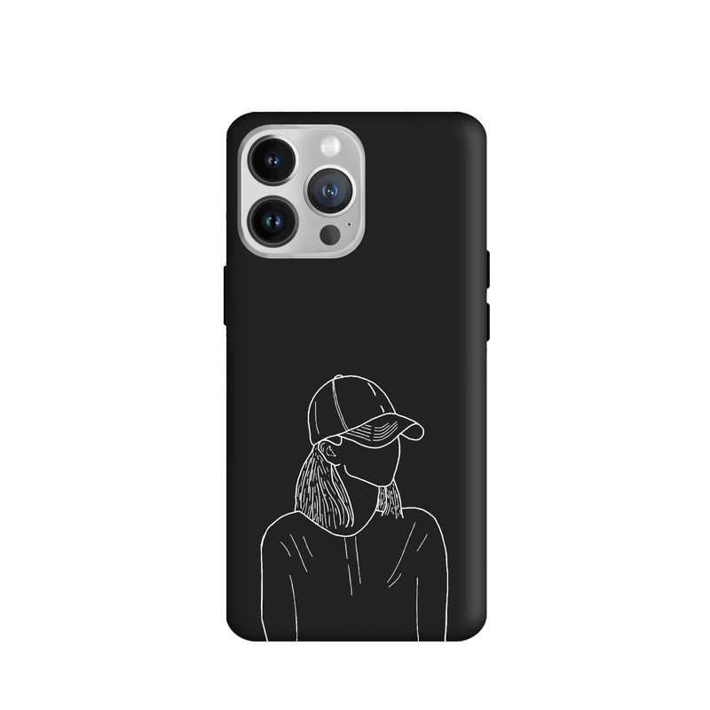 کاور طرح دخترانه مینیمال کد u4856 مناسب برای گوشی موبایل اپل iPhone 13pro