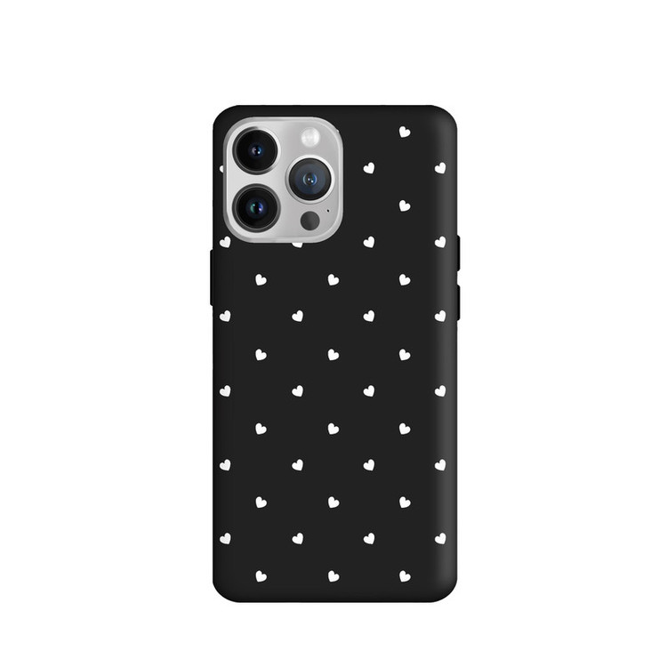 کاور طرح قلب سفید کد u4878 مناسب برای گوشی موبایل اپل iPhone 13pro
