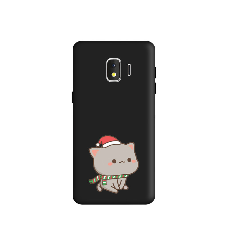 کاور طرح گربه دخترانه کد y2709 مناسب برای گوشی موبایل سامسونگ Galaxy j4