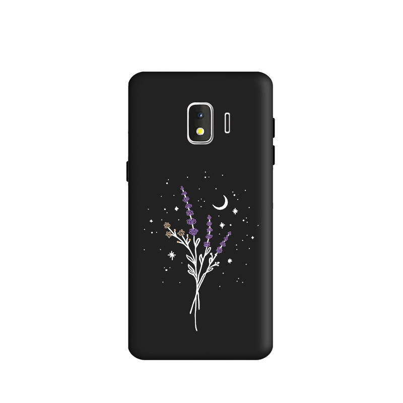 کاور طرح گل مینیمال کد y2717 مناسب برای گوشی موبایل سامسونگ Galaxy j4