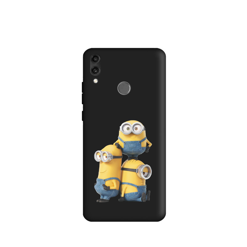 کاور طرح مینیون کد u307 مناسب برای گوشی موبایل هوآوی honor 8C