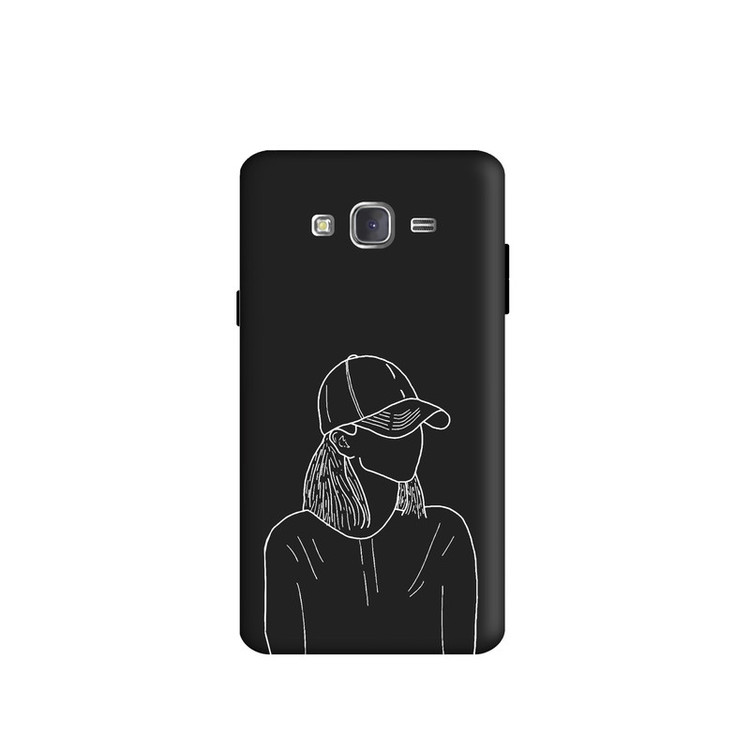کاور طرح دخترانه مینیمال کد u2857 مناسب برای گوشی موبایل سامسونگ Galaxy J3 2015 / J3 2016