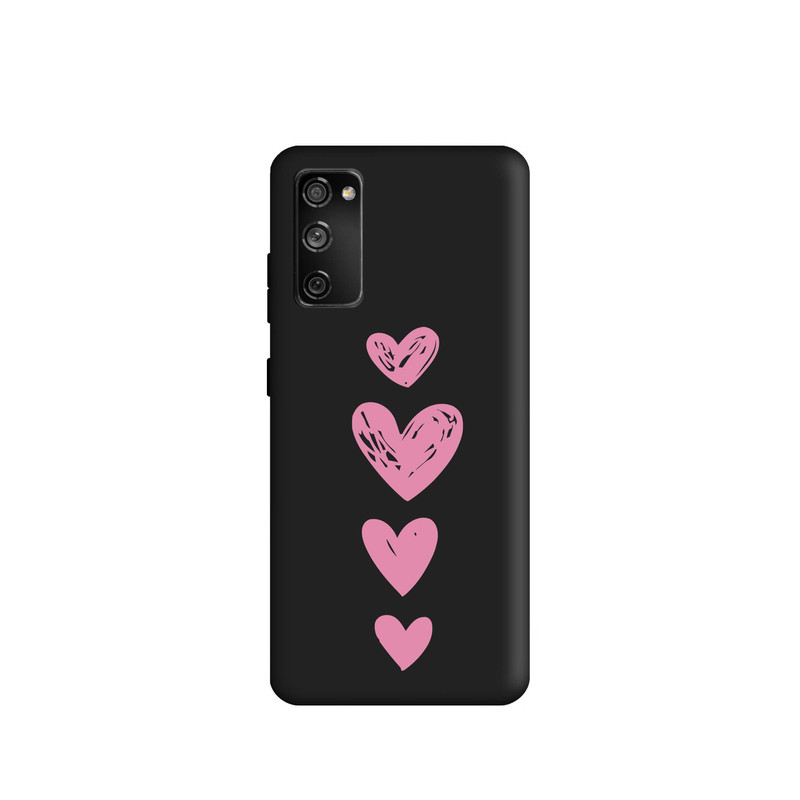 کاور طرح قلب صورتی کد s4884 مناسب برای گوشی موبایل سامسونگ Galaxy Note 20