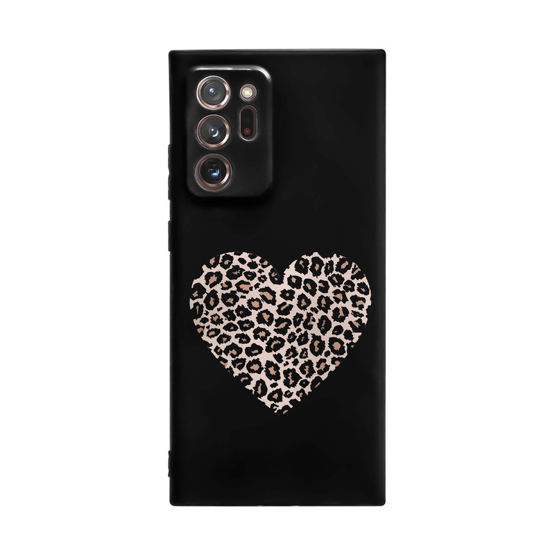 کاور طرح قلب پلنگی کد s4941 مناسب برای گوشی موبایل سامسونگ Galaxy Note 20 Ultra