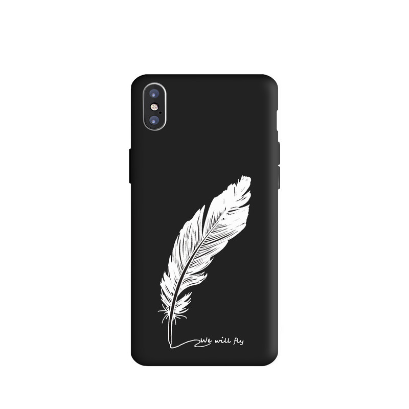کاور طرح پرقلم کد u4220 مناسب برای گوشی موبایل اپل iphone X / Xs