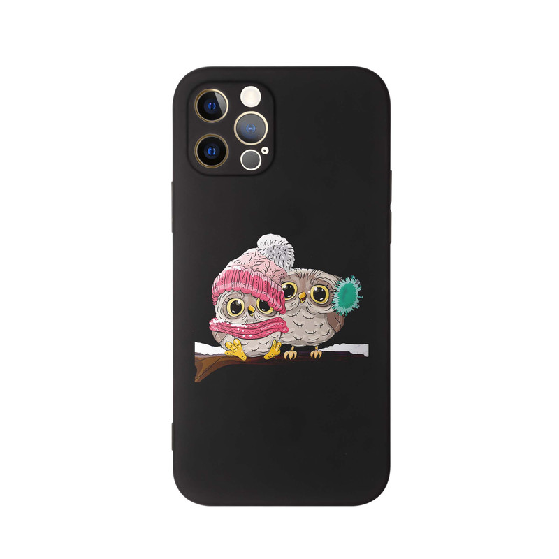 کاور طرح دخترانه جغد کد s5420 مناسب برای گوشی موبایل اپل iphone 11 Promax