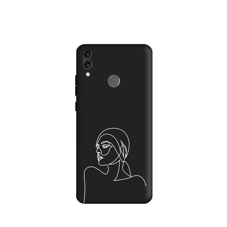 کاور طرح دخترانه مینیمال کد u253 مناسب برای گوشی موبایل هوآوی honor 8C