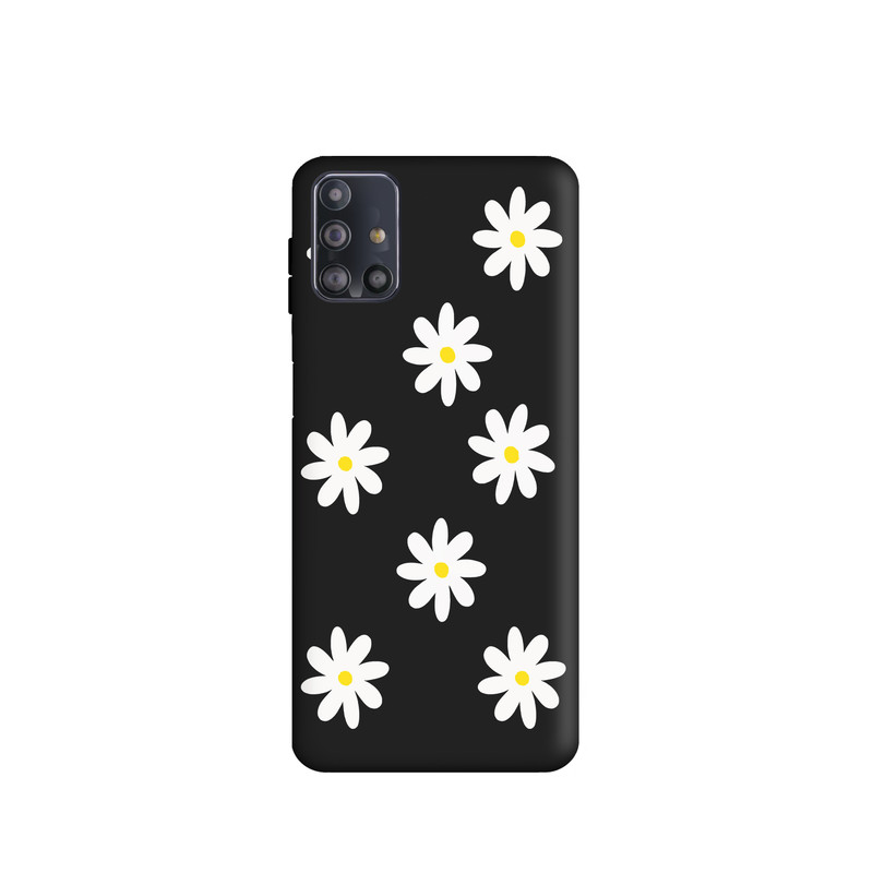 کاور طرح گل بابونه کد s607 مناسب برای گوشی موبایل سامسونگ Galaxy M31s