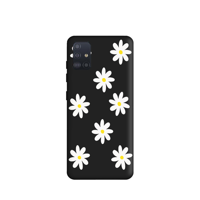 کاور طرح گل بابونه کد s505 مناسب برای گوشی موبایل سامسونگ Galaxy M51
