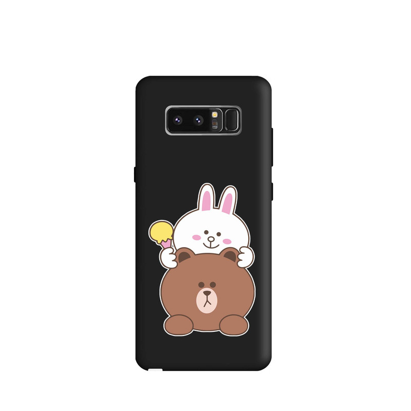 کاور قاب گارد طرح خرگوشی و خرسی کد s10006 مناسب برای گوشی موبایل سامسونگ Galaxy Note 8