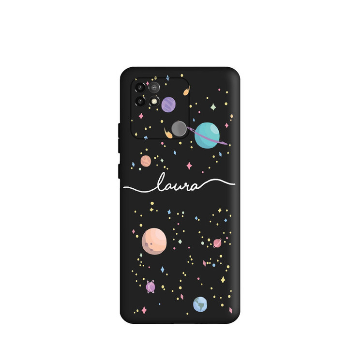 کاور قاب گارد طرح کهکشان مینیمال کد s9674 مناسب برای گوشی موبایل شیائومی Poco C40 / Redmi 10C