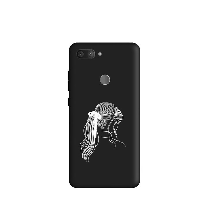 کاور طرح دخترانه مینیمال کد y7032 مناسب برای گوشی موبایل شیائومی Mi 8 Lite