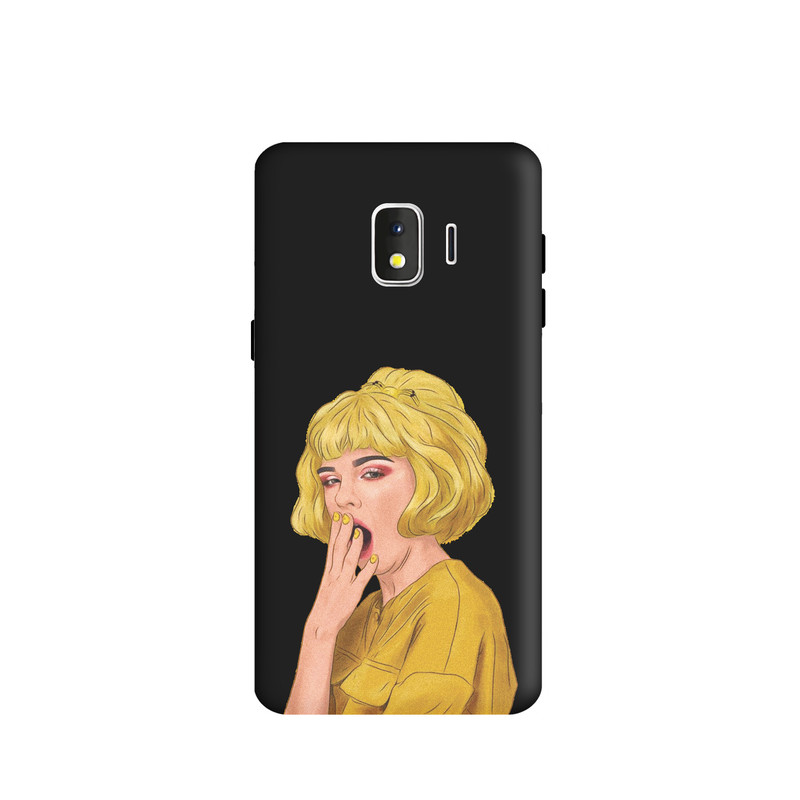 کاور طرح دختر خوابالو کد y2364 مناسب برای گوشی موبایل سامسونگ Galaxy j2core / j260