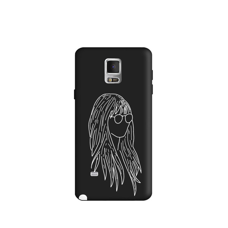 کاور طرح مینیمال کد y4393 مناسب برای گوشی موبایل سامسونگ Galaxy Note 4
