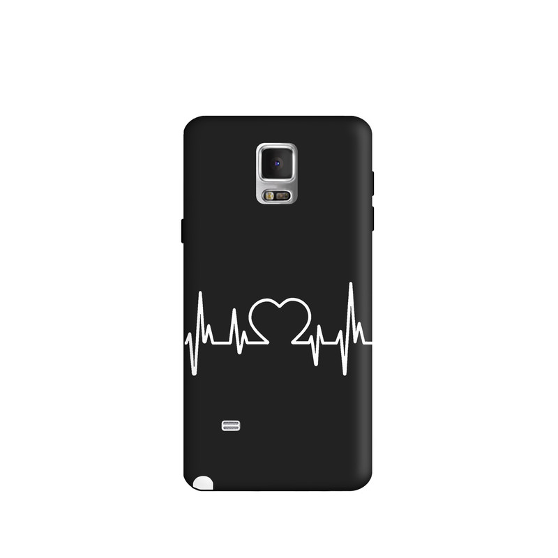 کاور طرح ضربان قلب کد y4411 مناسب برای گوشی موبایل سامسونگ Galaxy Note 4